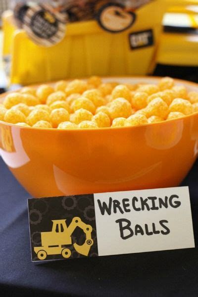 Construction Party Food Ideas Collection Moms And Munchkins Dump Truck Birthday Trucks
