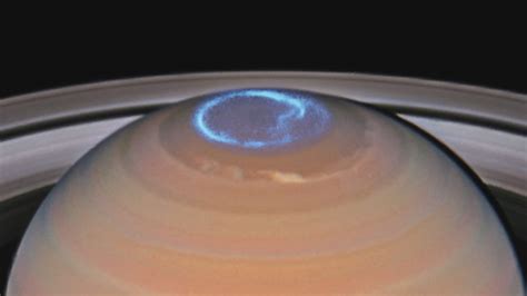 Hubble Telescope Spots Northern Lights On Saturn Cbc News
