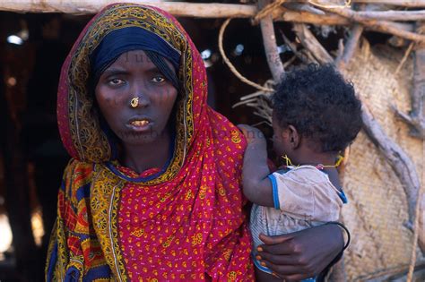 Eritrea Dankalie Province Afar Ethnic Group Woman Bruno Morandi