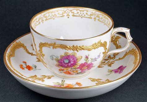 Kpm Berlin Germany Teacup And Saucer Tea Cup