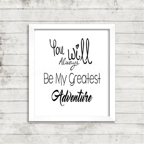 Wall Quote You Will Always Be My Greatest Etsy Wall Quotes New