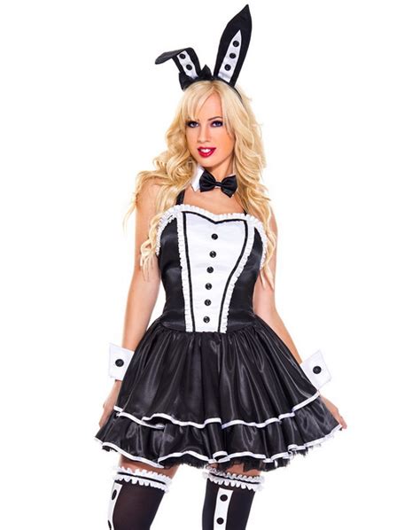 Sinful Sexy Bunny Costume Spicy Lingerie