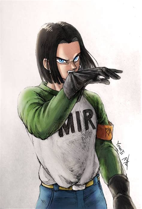 Android17 By Papersmell On Deviantart Anime Dragon Ball Super Dragon