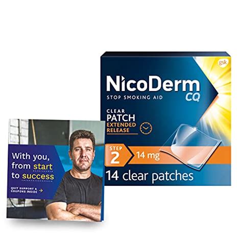 Nicoderm Cq 14mg Step 2 Nicotine Patches To Help Quit Smoking With