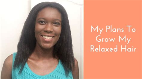 What Im Doing To Grow My Relaxed Hair Youtube