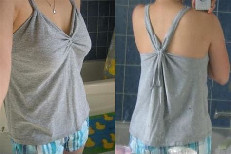 T Shirt To Tank Top · How To Make A Tank Top · Dressmaking On Cut Out