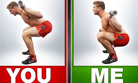 Deep squat: features, proper form and technique | yardhype.com