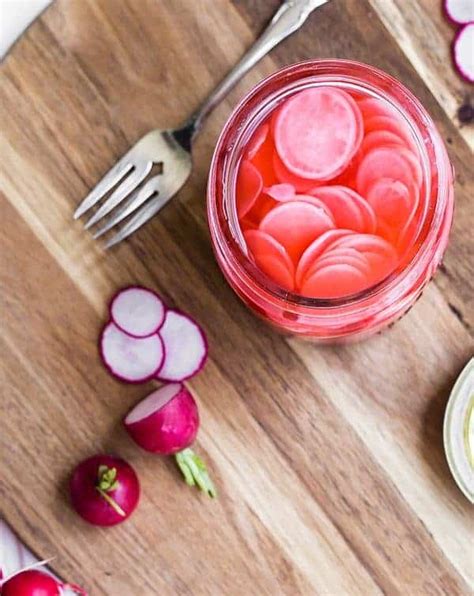 Quick Pickled Radish Recipe How To Pickle Radishes Recipe Rachel Cooks