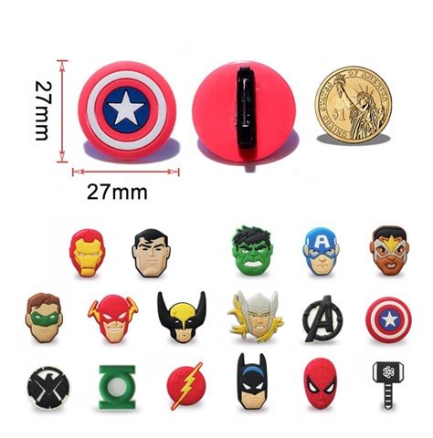 Pins Super Heróis Marvel Dc Botons Broches Mercado Livre
