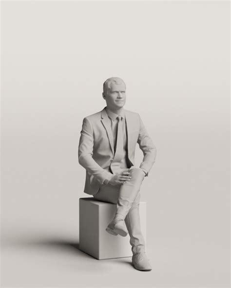 3d People Sitting Man Vol0615 Flyingarchitecture