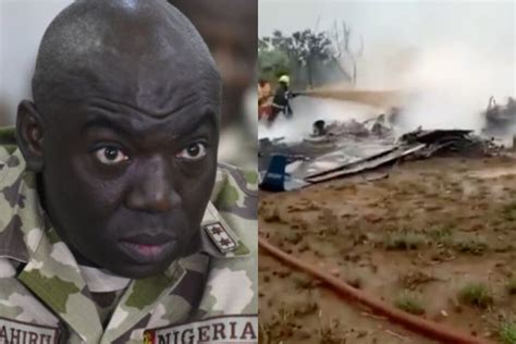 Video Footage From The Scene Of The Plane Crash That Killed The Chief Of Army Staff Hotnewhitz