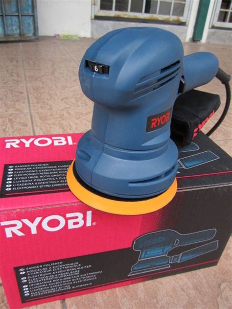 Ryobi 300w 5 Inch 125mm Random Orbit Sander Polisher My Power Tools