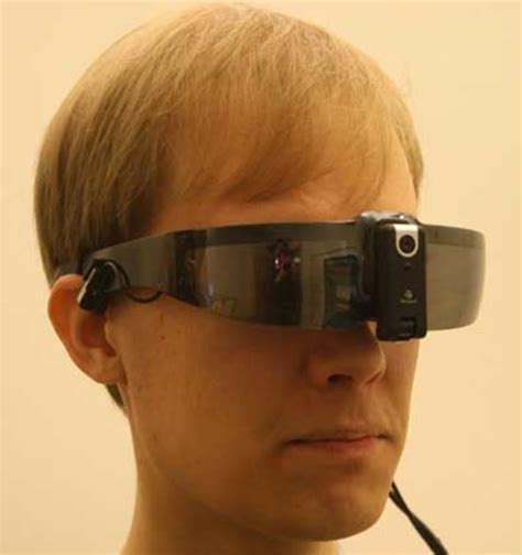 High Tech Glasses Conduct Internet Searches On Sight