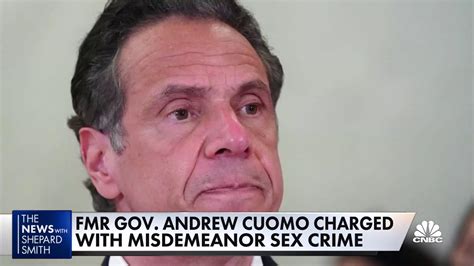 former gov andrew cuomo charged with misdemeanor sex crime