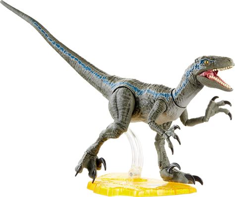 Jurassic World Velociraptor Figurine Daction Bleu Amazonca Jeux Et Jouets