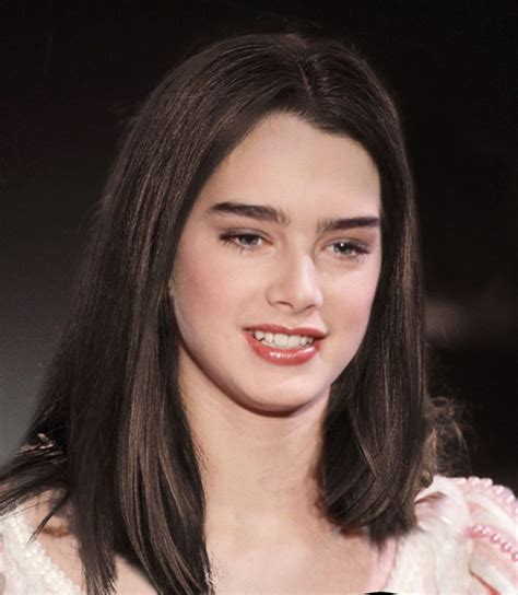 Brooke Shields Photographed In 1980 Pretty Face Brooke Shields Young