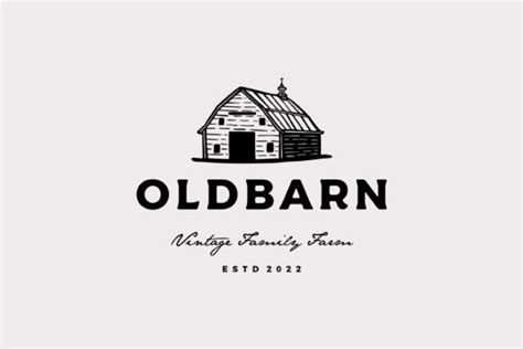 Vintage Farm Barn Logo Design Graphic By Weasley99 · Creative Fabrica