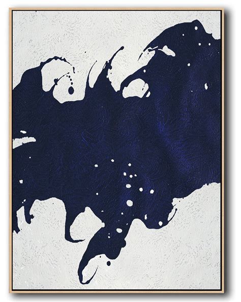 Large Abstract Artnavy Blue Abstract Painting Online Huge Abstract