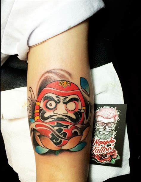 daruma tattoo darumatattoo ynguyentattoo daruma tattoo art skull japanese ink tattoos