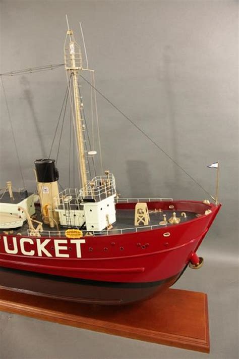 Four Foot Model Of Nantucket Lightship Lannan Gallery