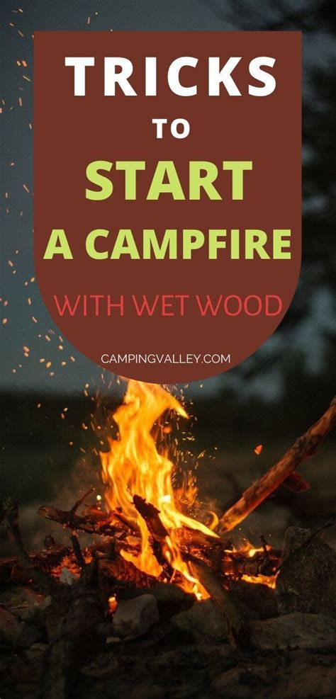 Using firewood to heat your home is definitely a good idea. How To Start A Campfire With Wet Wood in 2020 (With images ...