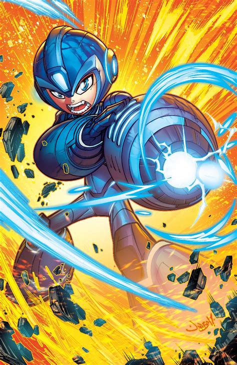 Rockman Corner Mega Man Fully Charged Issue 3 Jonboy Meyers Variant