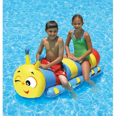 Kids Pool Float Swimming Inflatable Raft Ride Water Toy Play Set Game