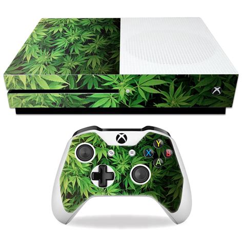 Weed Skin For Microsoft Xbox One S Protective Durable And Unique Vinyl Decal Wrap Cover