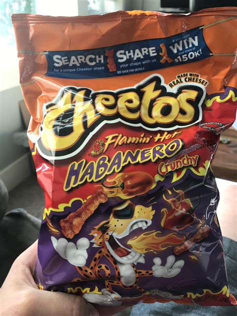 Who Has Tried These Habanero Cheetos A Little Spicer Than Normal