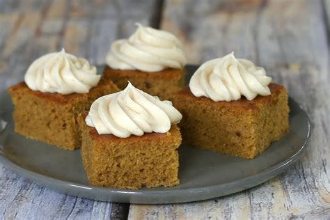 Pumpkin Sheet Cake With Cream Cheese Frosting Recipe