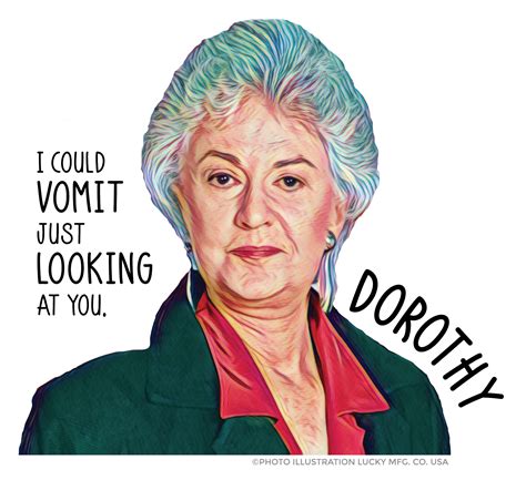 Golden Girls Heads With Quotes Vinyl Sticker Sheet Madcap And Co