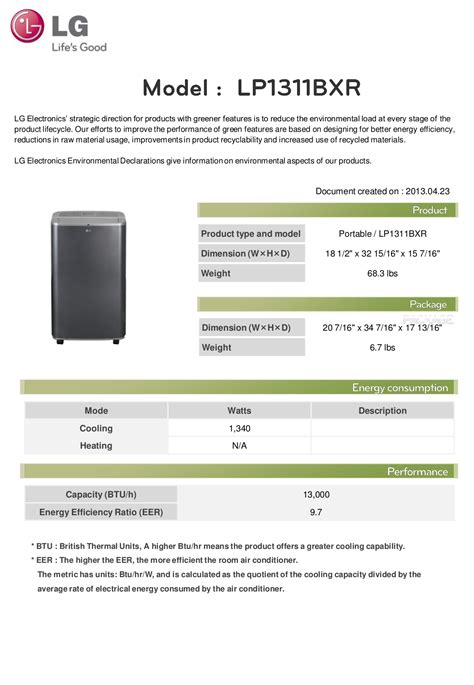 The last temper is hard or comprehensive really hard. Lg Portable Air Conditioner Lp0711wnry2 Wiring Diagram