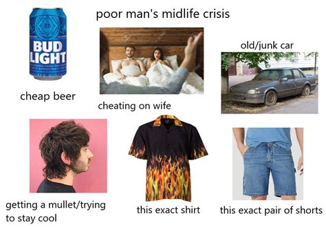 Midlife Crisis Starter Pack Pt 2 Poor Man Edition Rstarterpacks