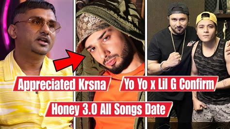 Lil Golu X Yo Yo Honey Singh Confirm Honey Singh Appreciated Krsna Album All Songs Release
