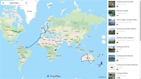 Patria Real Minusválido Interactive Travel Map Carencia Rítmico Cadena