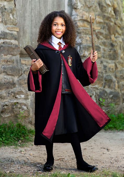至高 Hermione Granger Gryffindor Uniform Costume Suit Kid Adult Outfit