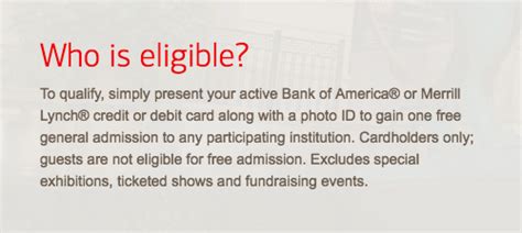 With the app, you can monitor your account, make payments, activate your bankamerideals or contact if you got a rewards credit card, you'll want to know how to earn and redeem bank of america rewards for the best value. Free Museum Entry in 2018 With Bank of America - AwardWallet Blog