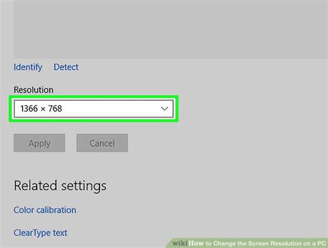If you just want to change its onscreen resolution, open the image tab, and choose scale image. 5 Ways to Change the Screen Resolution on a PC - wikiHow