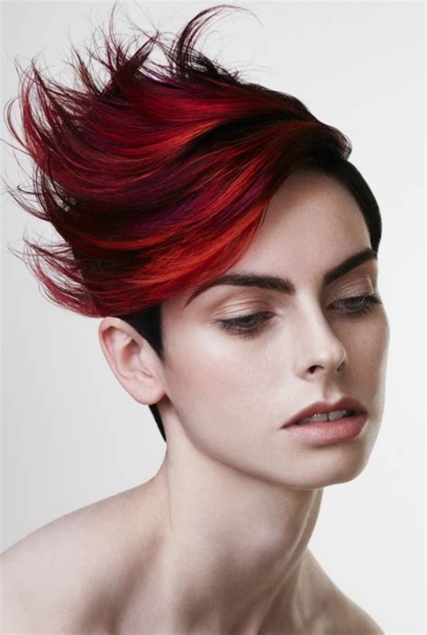 Thehairstyler.com showcases the most popular hairstyles for women and men every month from celebrity events and salons around the. Punk Chic Hair Color Ideas 2012