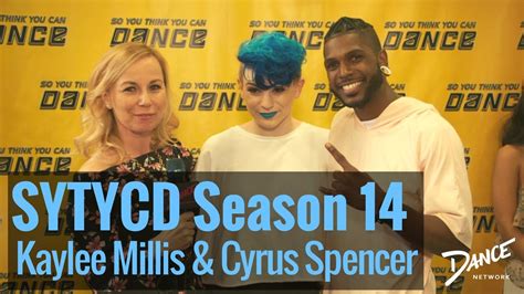 Sytycd Season 14 Dance Network With Kaylee Millis And Cyrus Spencer
