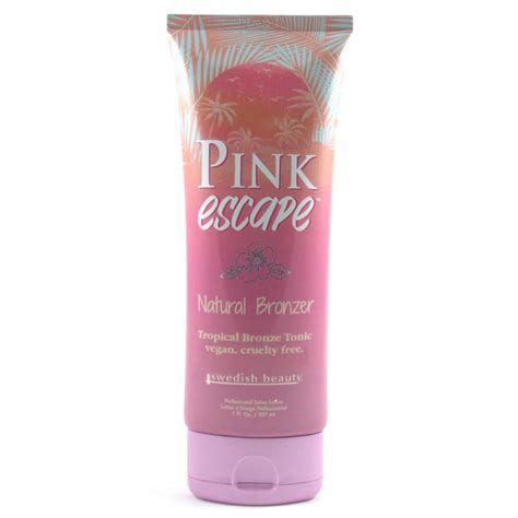 Swedish Beauty Pink Escape Natural Bronzer Tanning Lotion Tan2day