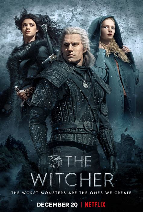 New Poster For Netflixs The Witcher Puts The Main Cast Front And