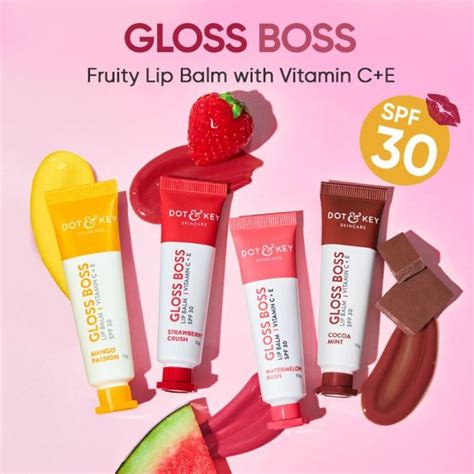 Dot And Key Gloss Boss Lip Balm 4 In 1 Kit Spf 30 Buy Dot And Key Gloss Boss Lip Balm 4 In 1 Kit