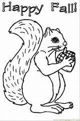 Coloring Squirrel Acorn Acorns Printable Template Templates Popular Coloringpages101 Coloringhome sketch template