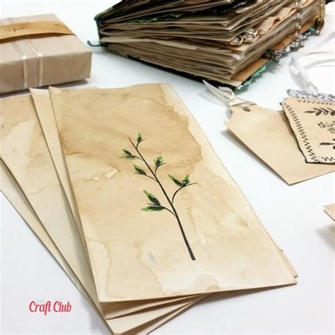 How To Stain Paper With Coffee Diy Tutorial With Video Tea Stained