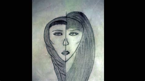 Two Faced Drawing At Getdrawings Free Download