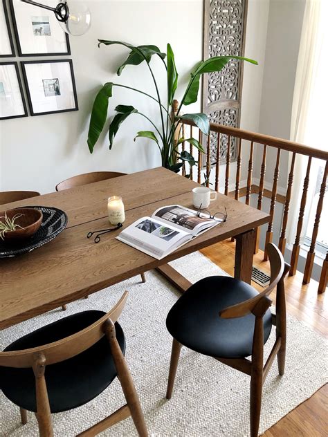 These are modern beautiful chairs. Mid century inspired dining room, ikea morbylanga table ...