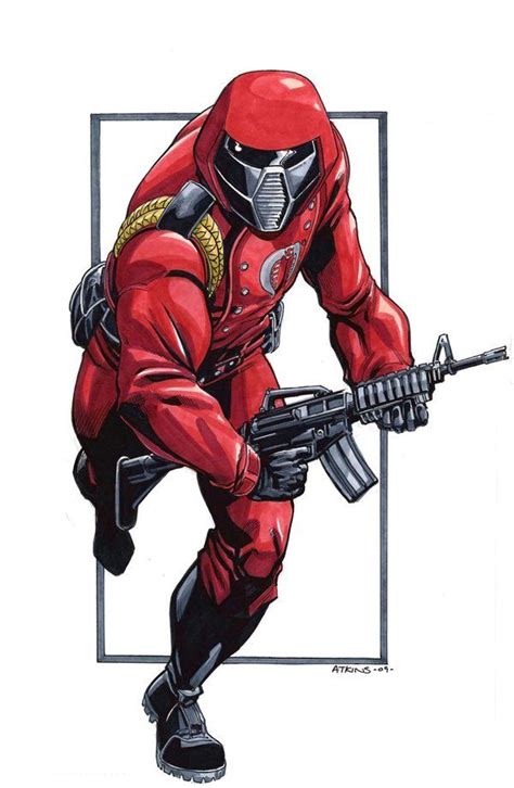 Crimson Guard By Robertatkins On Deviantart Cobra Commander Cobra