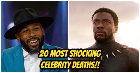 20 Most Shocking Celebrity Deaths That Make Fans Totally Heartbreaking