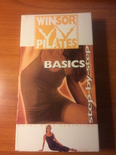 Winsor Pilates Basic Step By Step VHS Total Body Sculpting Daisy